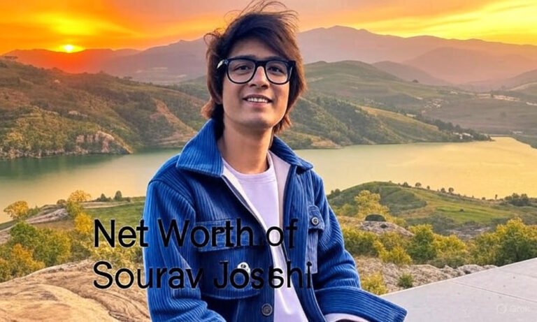 Net Worth of Sourav Joshi